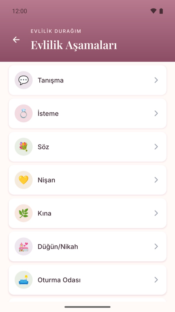 Aşamaları planlayın